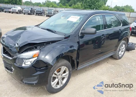 2017 Chevrolet Equinox Ls z USA, uszkodzony, nr VIN 2GNALBEK1H1609607